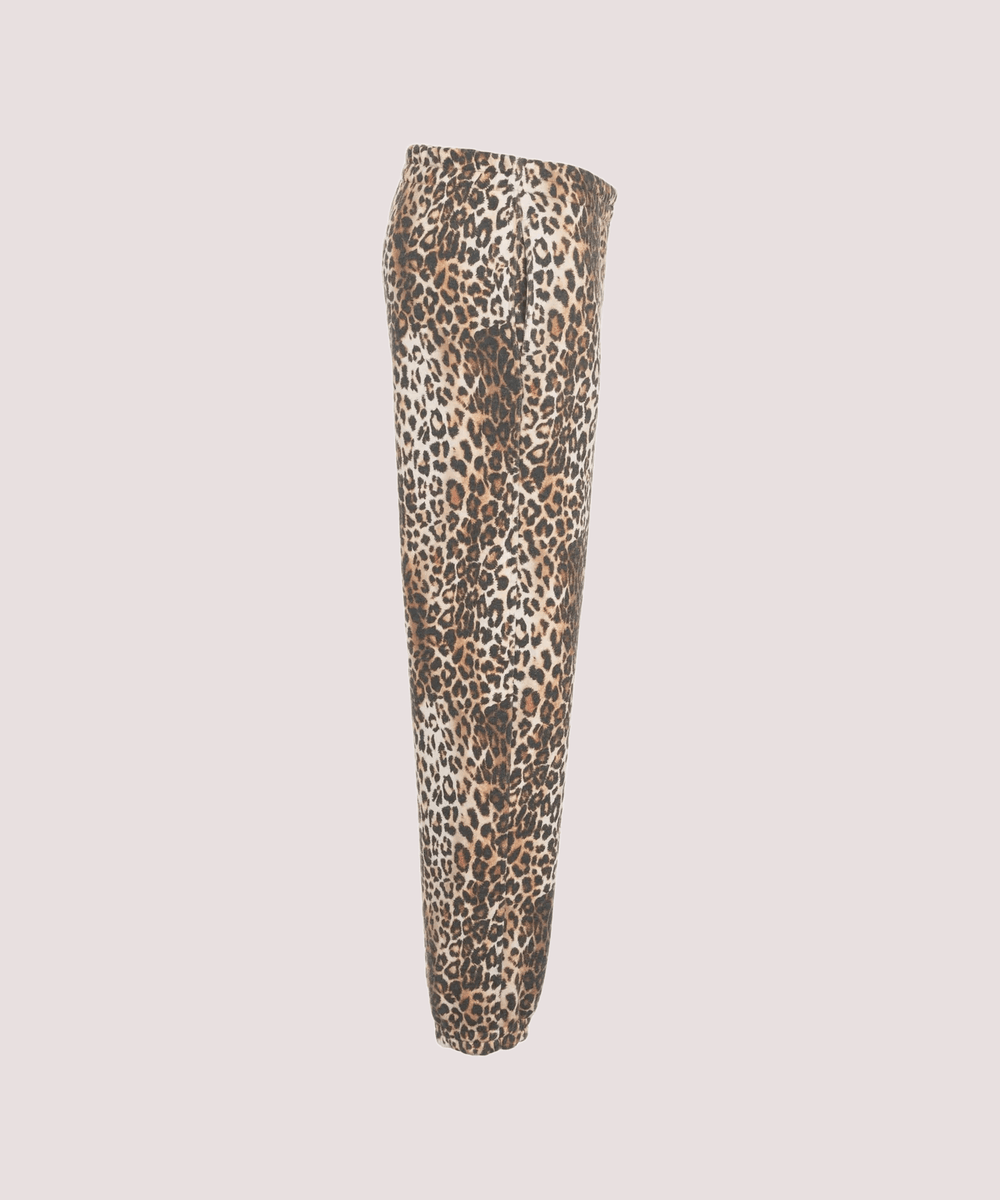 Pantaloni jogging con stampa animalier 15120 /UNICA 5 PROGRESS 