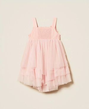 Abito corto baby in tulle a balze 261GB2104 /10021 TWINSET 