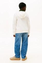 Felpa con zip e cappuccio Tommy Hilfiger KB0KB10362J /YBH TOMMY HILFIGER 