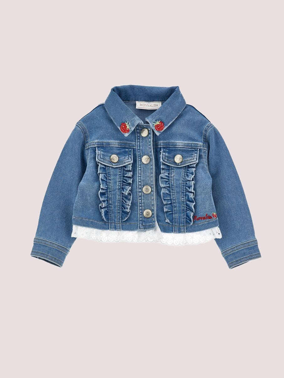 Giubotto Jeans Winnie the Pooh 39G103 7017 /62 MONNALISA 