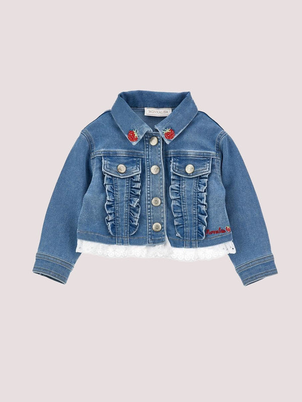 Giubotto Jeans Winnie the Pooh 39G103 7017 /62 MONNALISA 