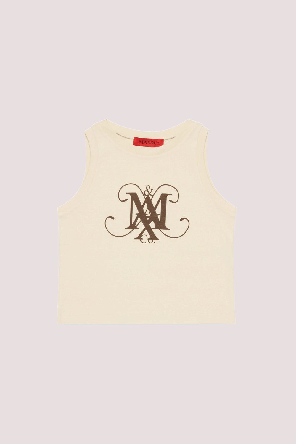 T-shirt smanicata con logo MX0284 MX00T /MX10F MAX&CO KID 