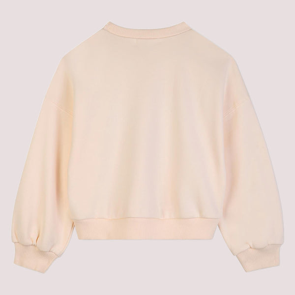 Felpa con stampa in paillettes U21916 /148 BILLIEBLUSH 