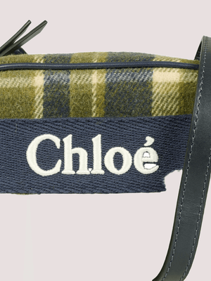 Borsa a quadri sul verde C20683 /Z67 CHLOE 