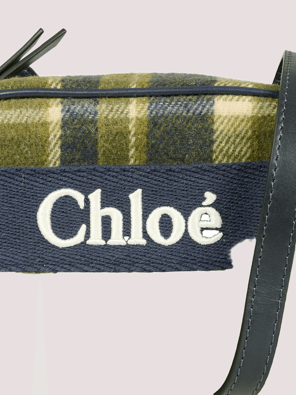 Borsa a quadri sul verde C20683 /Z67 CHLOE 