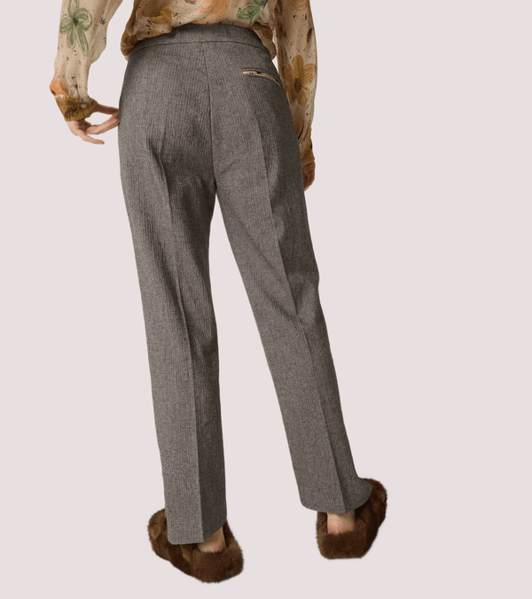 Pantaloni in cotone con piega 521SD25017 /529022-01 ALESSIA SANTI 