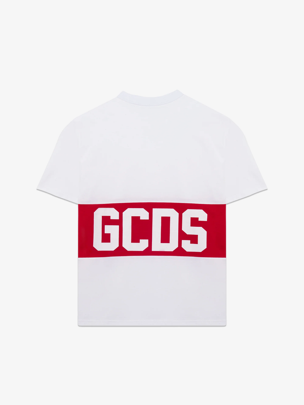 T-shirt band logo Z0UJQC585J105 /100B GCDS 