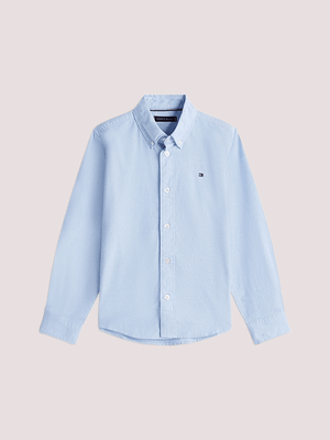 Camicia Essential in cotone Oxford<BR/> KB0KB10192 /C14 TOMMY HILFIGER 