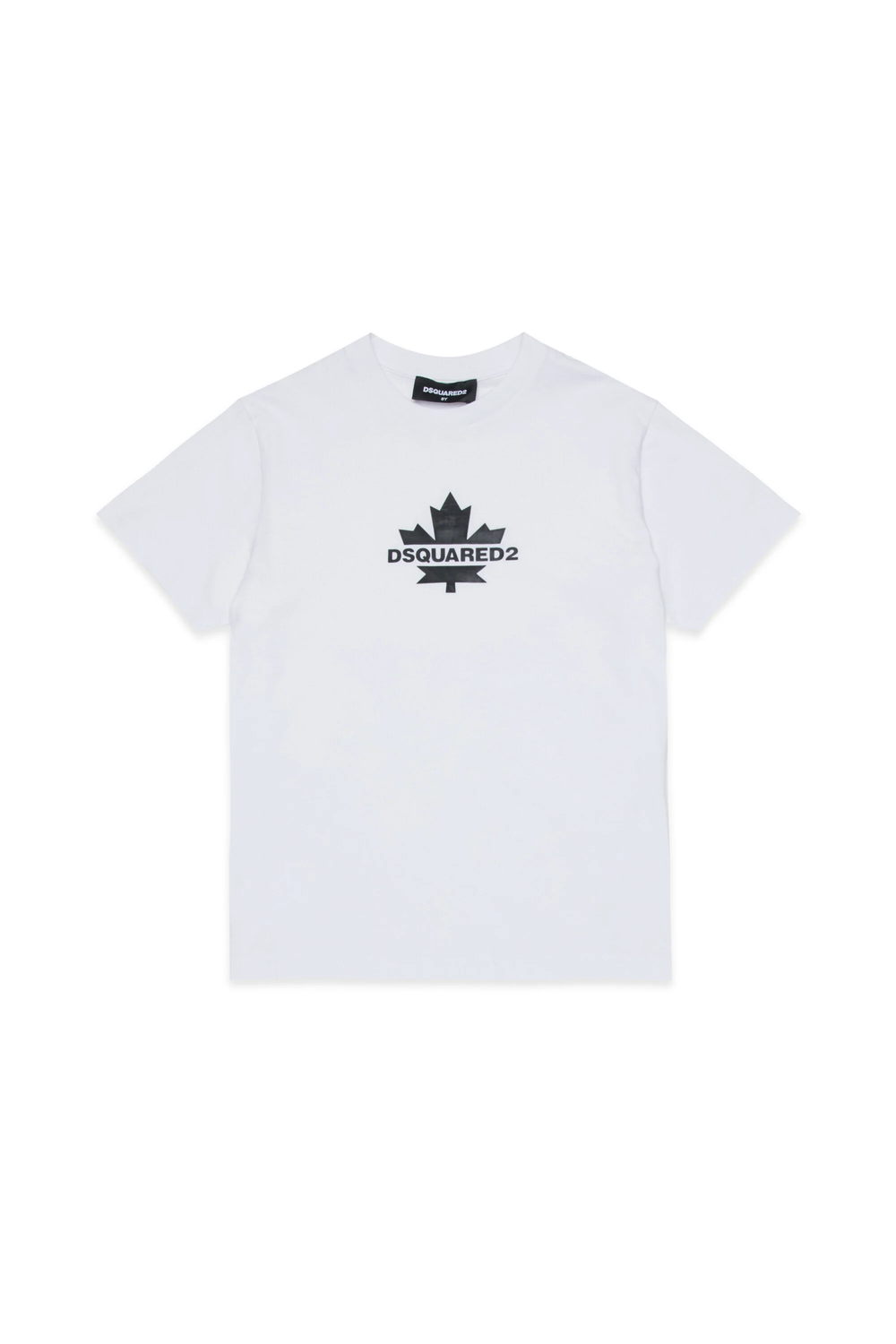 T-shirt con Maple Leaf DQ2743 D0AC7 /DQ100 DSQUARED2 JUNIOR 