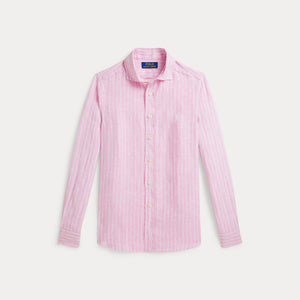 Camicia in lino a righe 323A13343 /001 POLO RALPH LAUREN 
