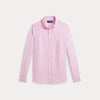 Camicia in lino a righe