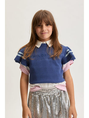 Maglia Philosophy ricamata I9G308 7034 /56 PHILOSOPHY KIDS 