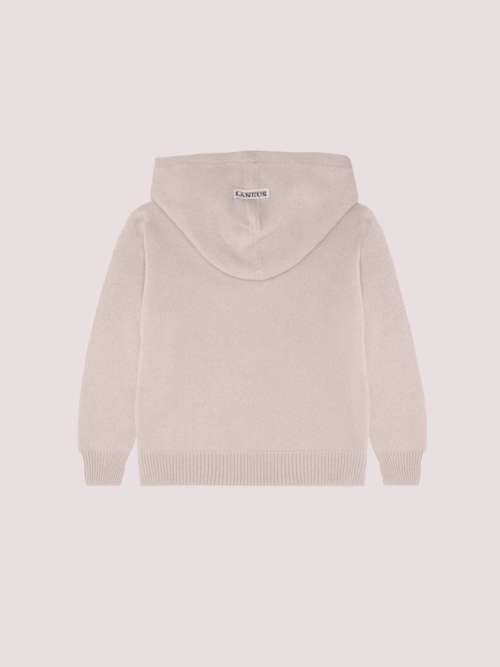 Hoodie con cappuccio in lana e cashmere F5LKJUKH039 /13 LANEUS KIDS 