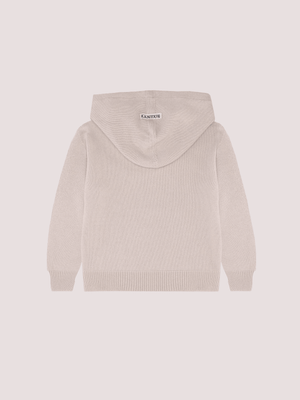 Hoodie con cappuccio in lana e cashmere F5LKJUKH039 /13 LANEUS KIDS 