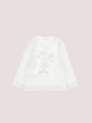 T-shirt, bambina, in jersey.<BR/> 19F608 6003 /0001 MONNALISA 