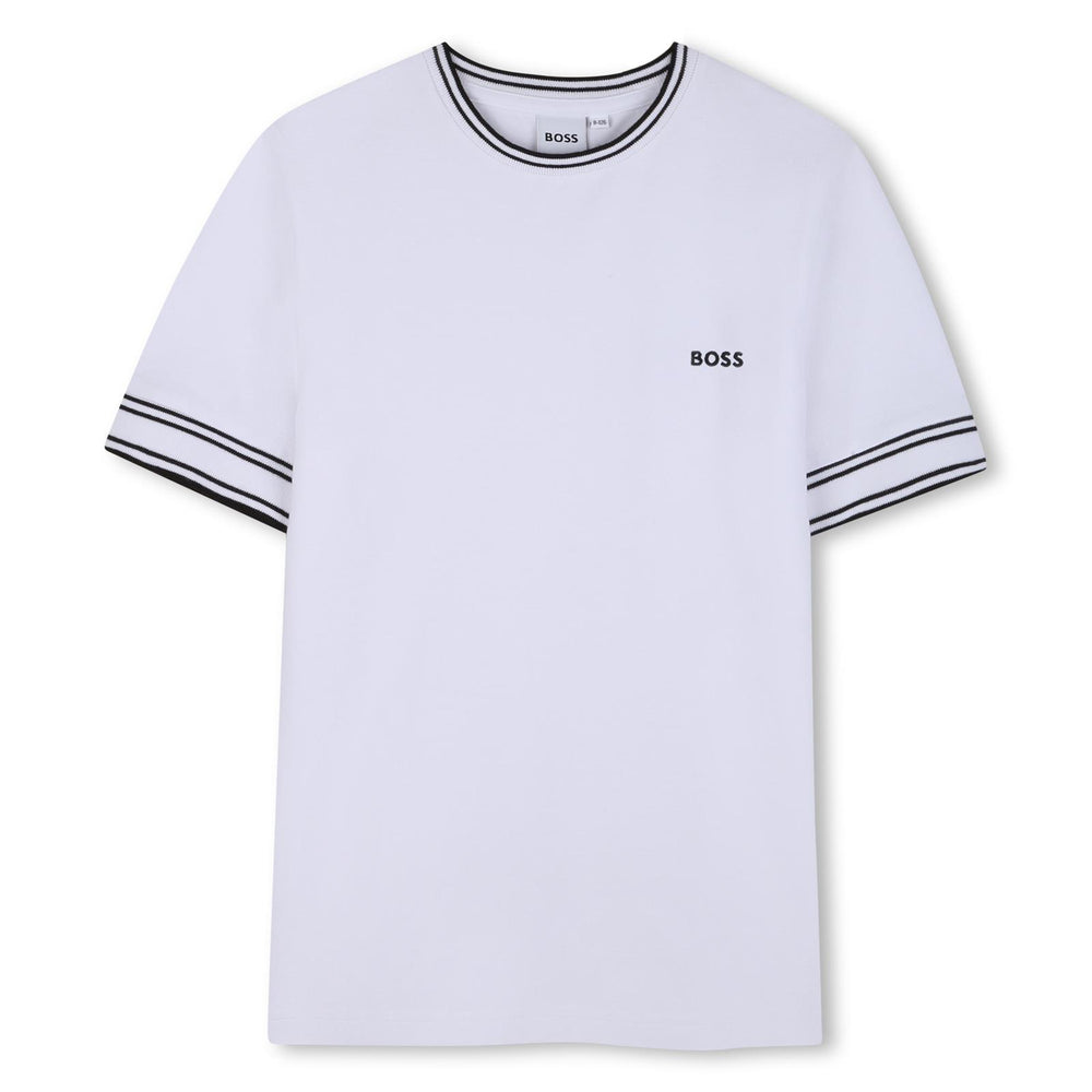 T-shirt con logo J52981 /10P BOSS 