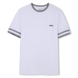 T-shirt con logo J52981 /10P BOSS 