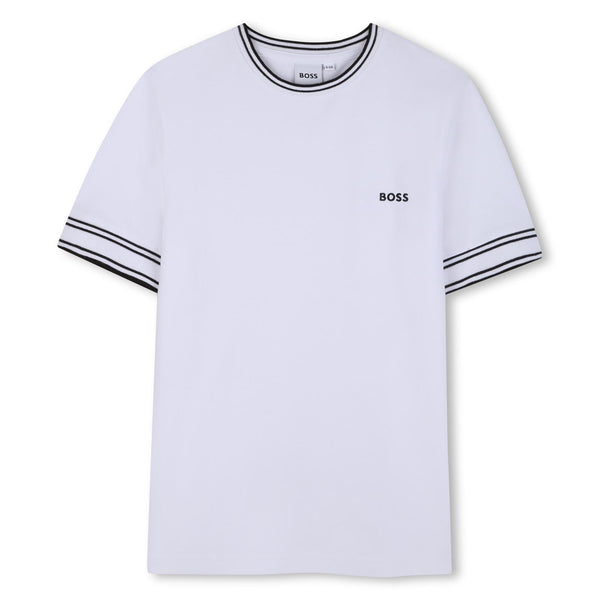 T-shirt con logo J52981 /10P BOSS 