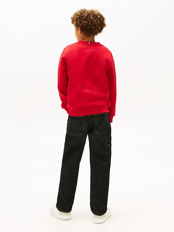 Felpa con logo frontale Tommy Hilfiger KS0KS00709J /XLG TOMMY HILFIGER 