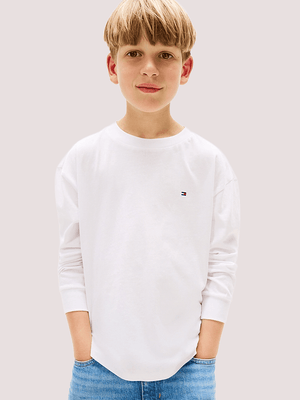 T-shirt Essential in jersey a maniche lunghe KB0KB09846 /YBR TOMMY HILFIGER 