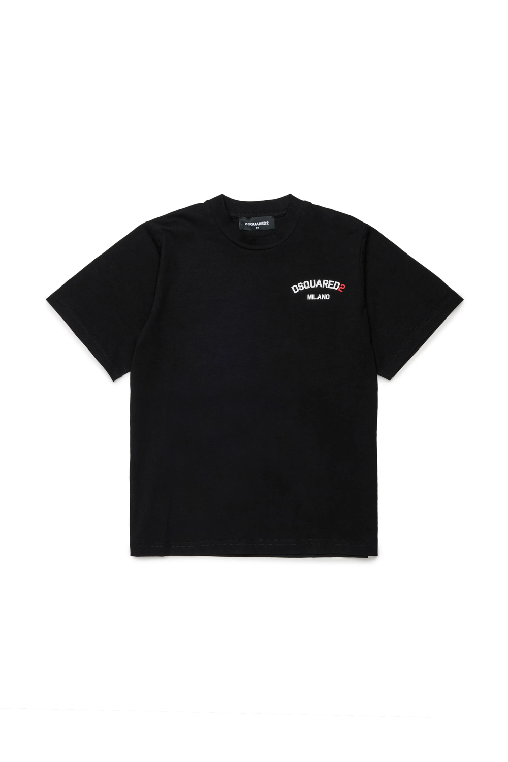 T-shirt girocollo con logo DQ3169 D0AAP /DQ900 DSQUARED2 JUNIOR 