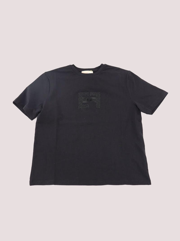 T-shirt con logo EFTS249 0 JE006 /N000 ELISABETTA FRANCHI La Mia Bambina 