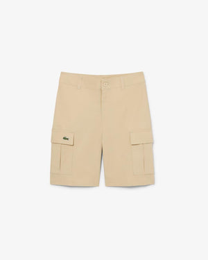 Shorts cargo lunghi in gabardine 947638 /8XF LACOSTE 