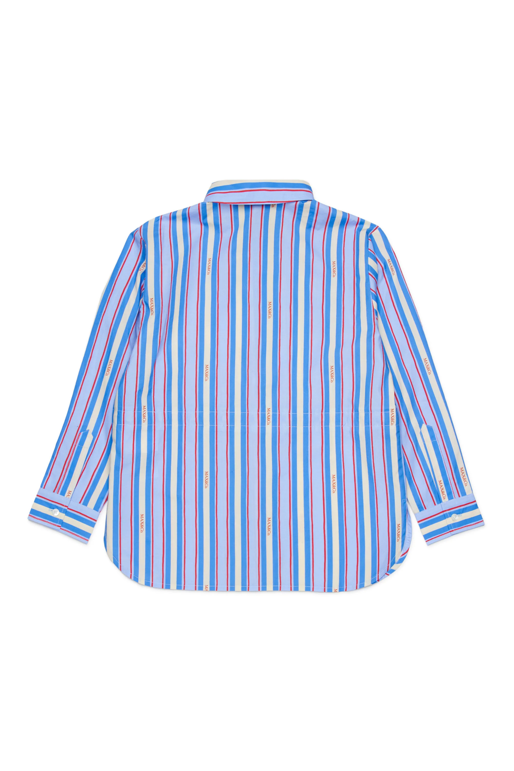 Camicia a righe con logo MX0291 MX01E /MX804 MAX&CO KID 