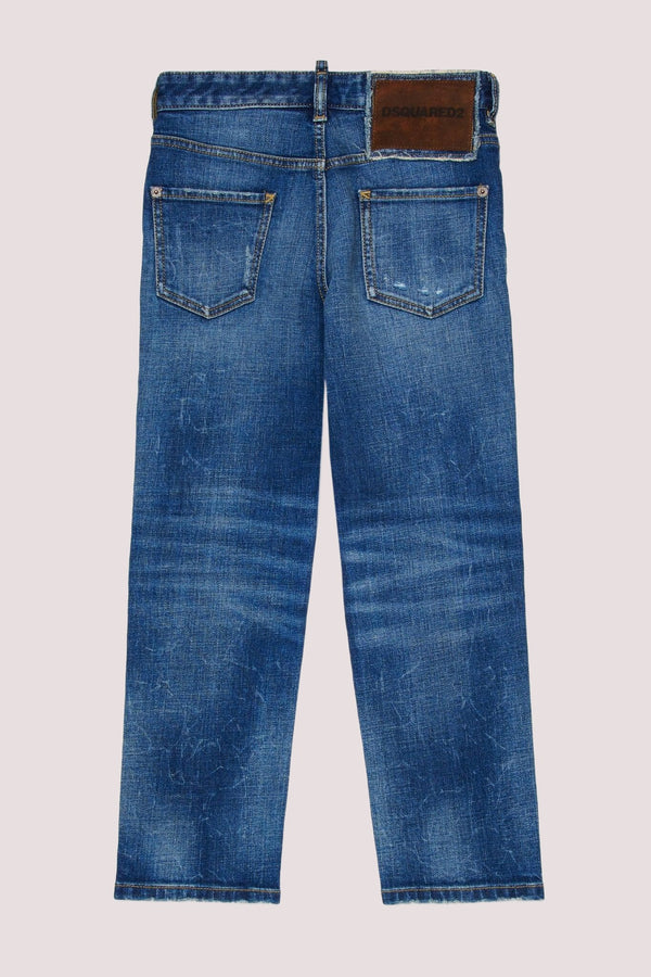 Jean Pantaloni DQ2252 D0AEU /DQ01 DSQUARED2 JUNIOR 