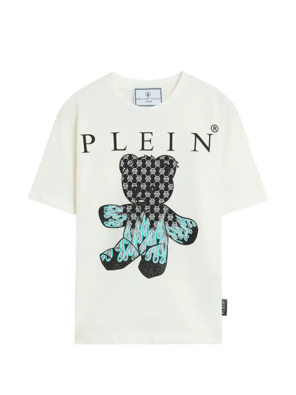T-shirt in cotone con stampa Philipp Plein S6PHJBTH068 /2 PHILIPP PLEIN JUNIOR 