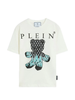 T-shirt in cotone con stampa Philipp Plein