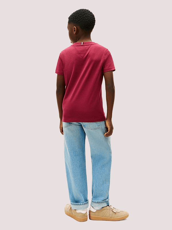 T-shirt con stampa logo Tommy Hilfiger KB0KB10051T /VK0 TOMMY HILFIGER 