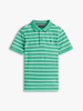 Polo a righe con logo Tommy Hilfiger