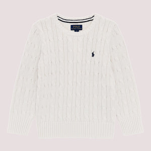 Maglione in cotone a trecce 322702674 /024 POLO RALPH LAUREN 