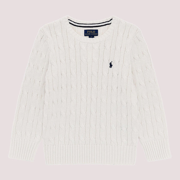 Maglione in cotone a trecce 322702674 /024 POLO RALPH LAUREN 