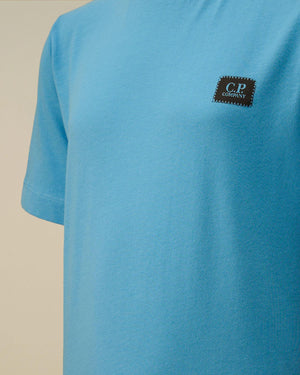 U16 cotton jersey 30/1 short sleeve logo patch t-shirt CMM00S LAA17 /41100 C.P.COMPANY 