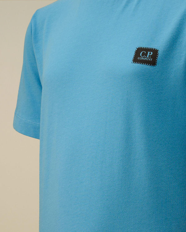 U16 cotton jersey 30/1 short sleeve logo patch t-shirt CMM00S LAA17 /41100 C.P.COMPANY 