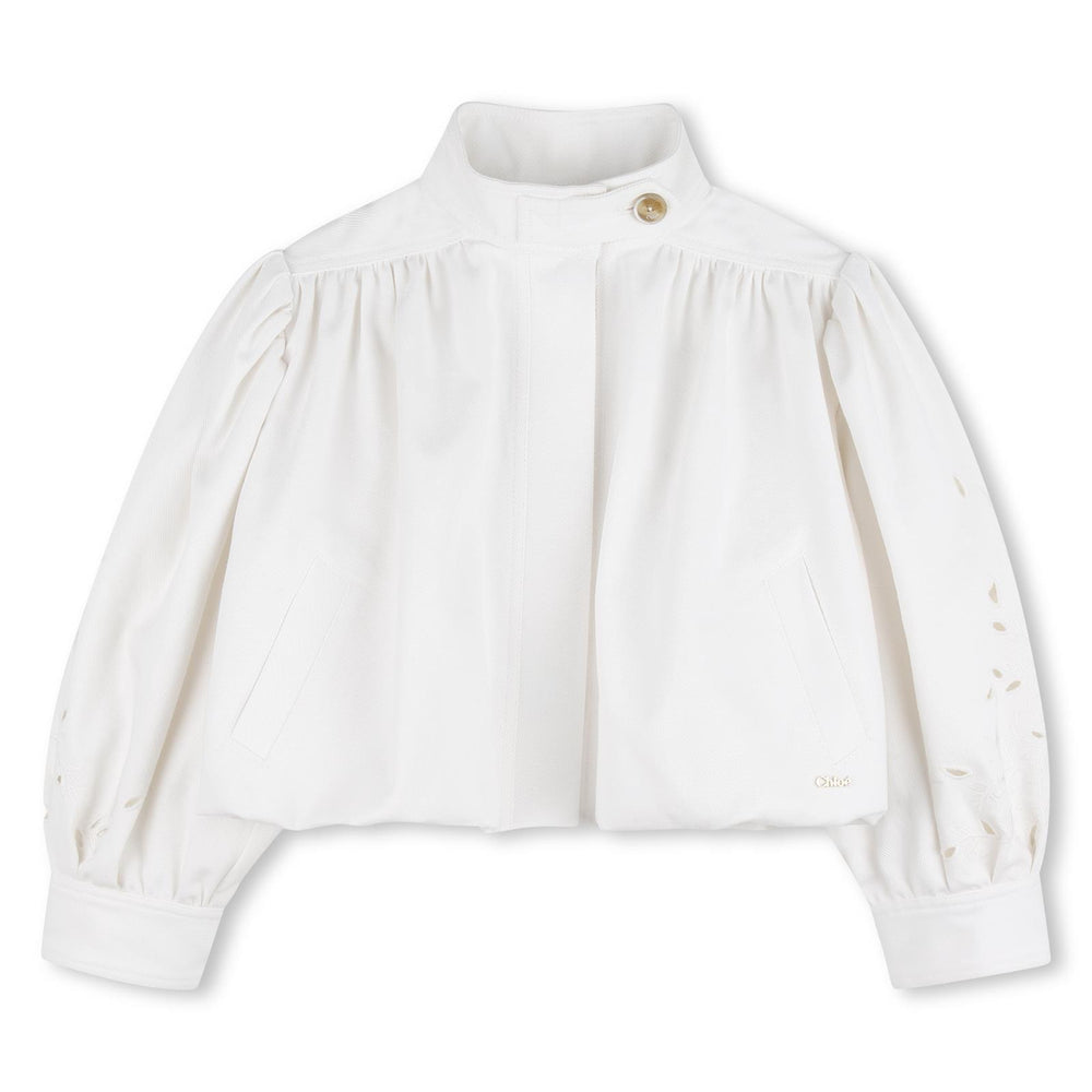 Giacca con ricami floreale C20837 /117 CHLOE 