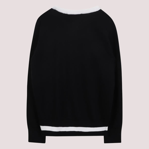 Maglia girocollo con scritta karl Lagerfeld sul davanti Z30936 /M41 KARL LAGERFELD 