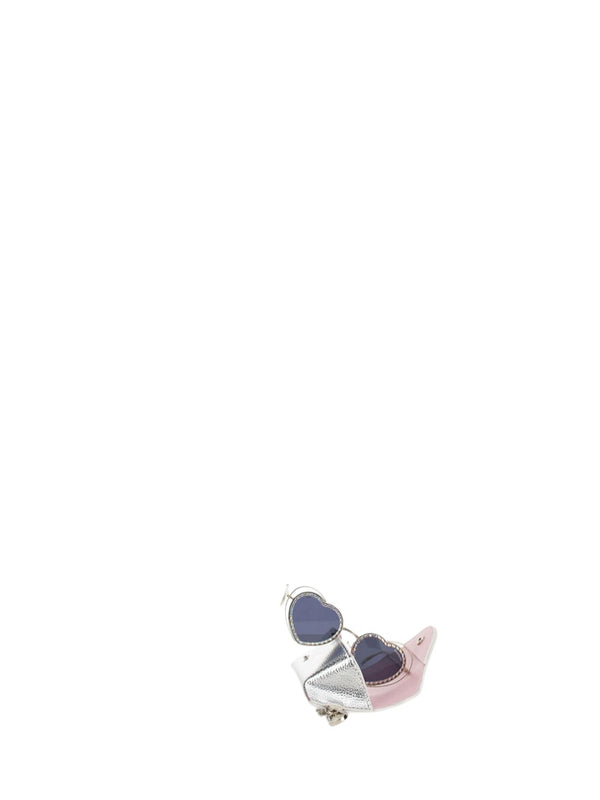 Occhiali da sole bambina neri con montatura a cuore e strass