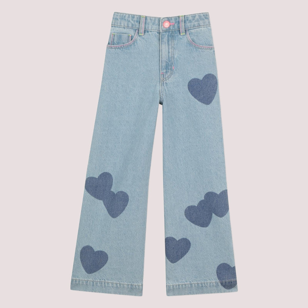 Pantalone in denim U21877 /Z18 BILLIEBLUSH 