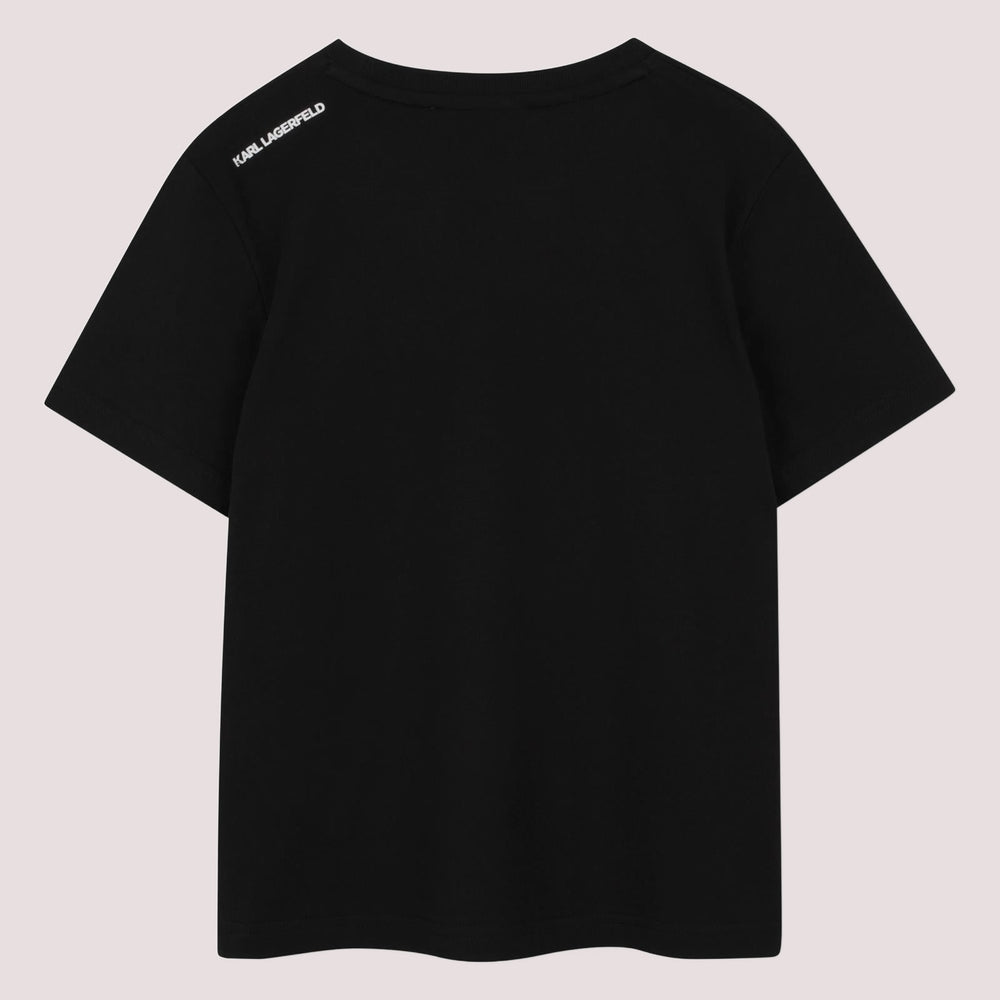 T-shirt con stampa Z31095 /09B KARL LAGERFELD 