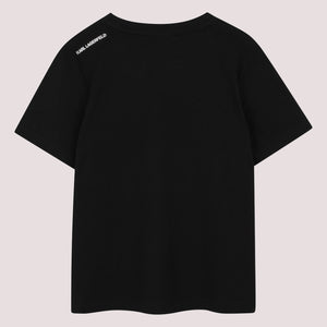 T-shirt con stampa Z31095 /09B KARL LAGERFELD 