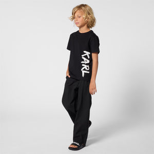 T-shirt con stampa Z31095 /09B KARL LAGERFELD 
