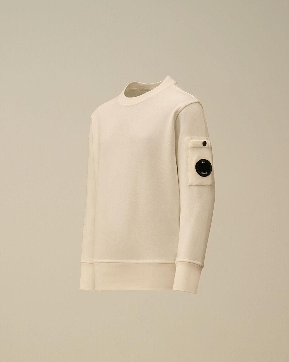 U16 diagonal fleece crewneck lens sweatshirt CNF00X LCA69 /10135 C.P.COMPANY 