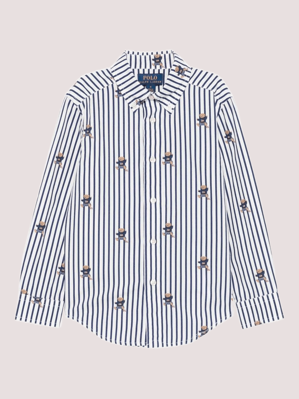 Camicia per bambino Polo Ralph Lauren Kids multicolore con colletto a punta 322979326 /1 POLO RALPH LAUREN 