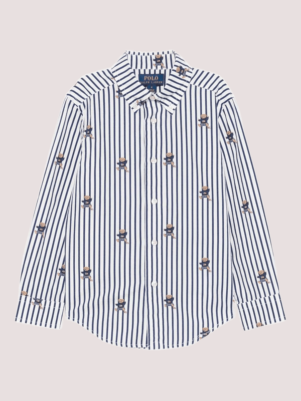 Camicia per bambino Polo Ralph Lauren Kids multicolore con colletto a punta 322979326 /1 POLO RALPH LAUREN 