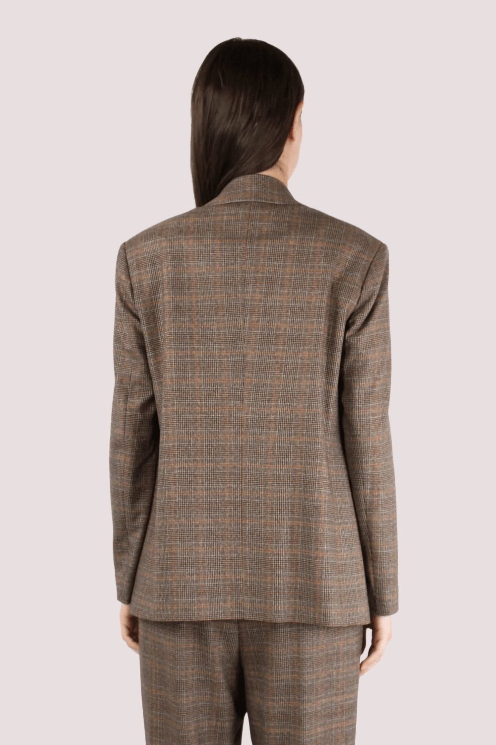 Giacca in tessuto galles 107871 /KAKI F. ANNARITA N 