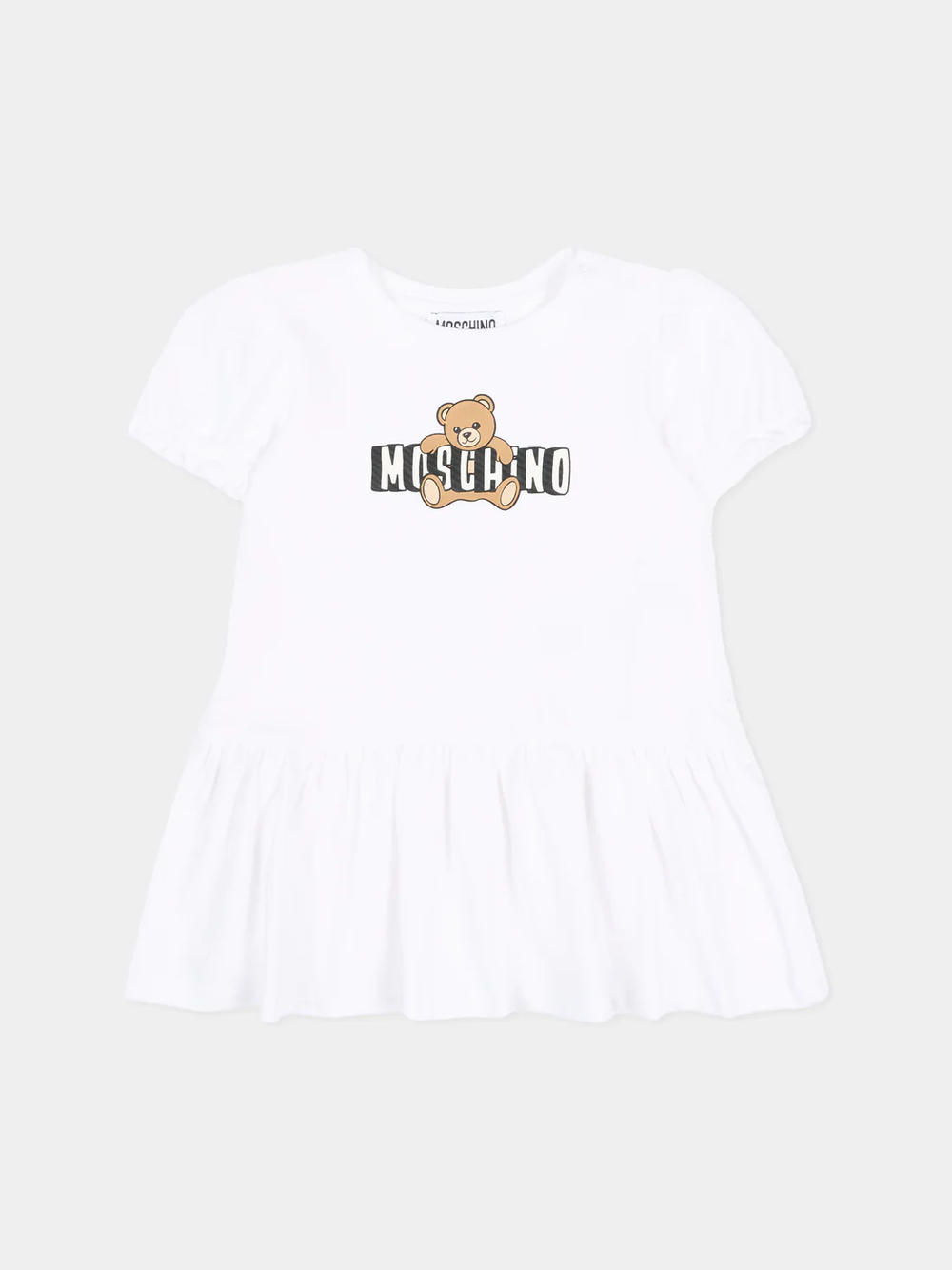 Abito con logo stampato MAV0C7 LBA00 /10101 MOSCHINO 