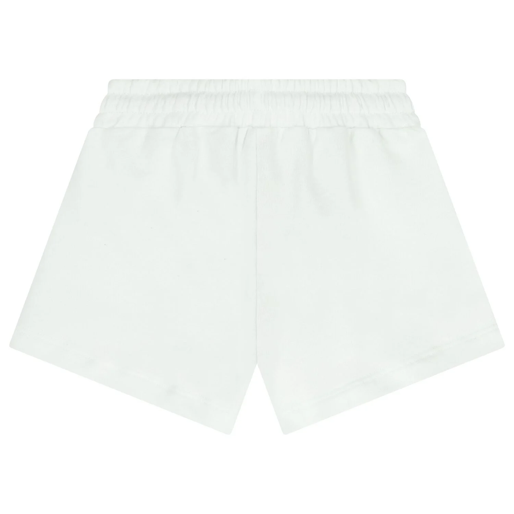 Shorts in felpa con logo stampato S6MSJGSH066 /001 MSGM KIDS 